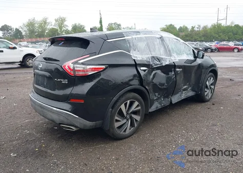 2018 Nissan Murano Platinum из США, поврежденный, VIN 5N1AZ2MH6JN167436